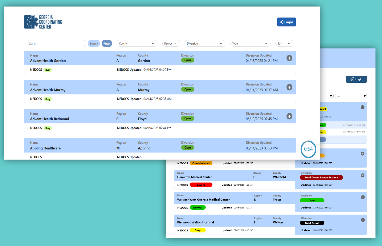 Georgia Coordinating Center Site